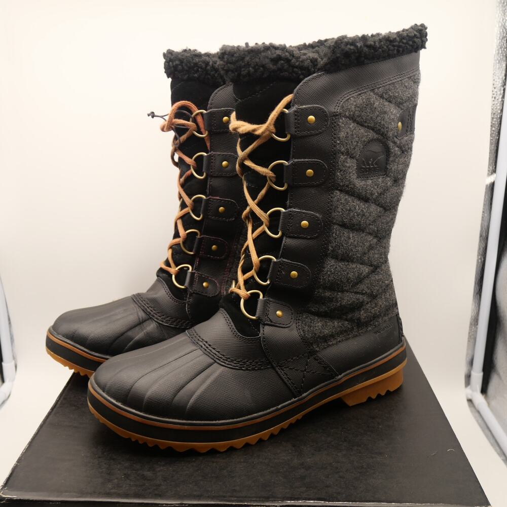 Sorel Tofino II Women's 10 Waterproof Insulated Winter Boot Black NEW - Picture 6 of 8